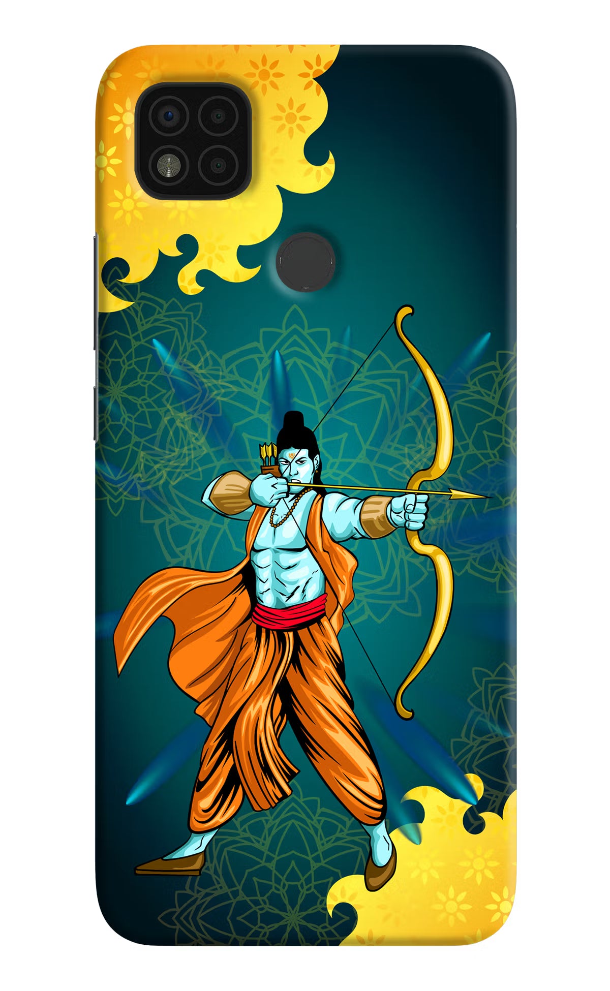 Lord Ram - 6 Poco C31 Hard Case Back Cover by Casekaro