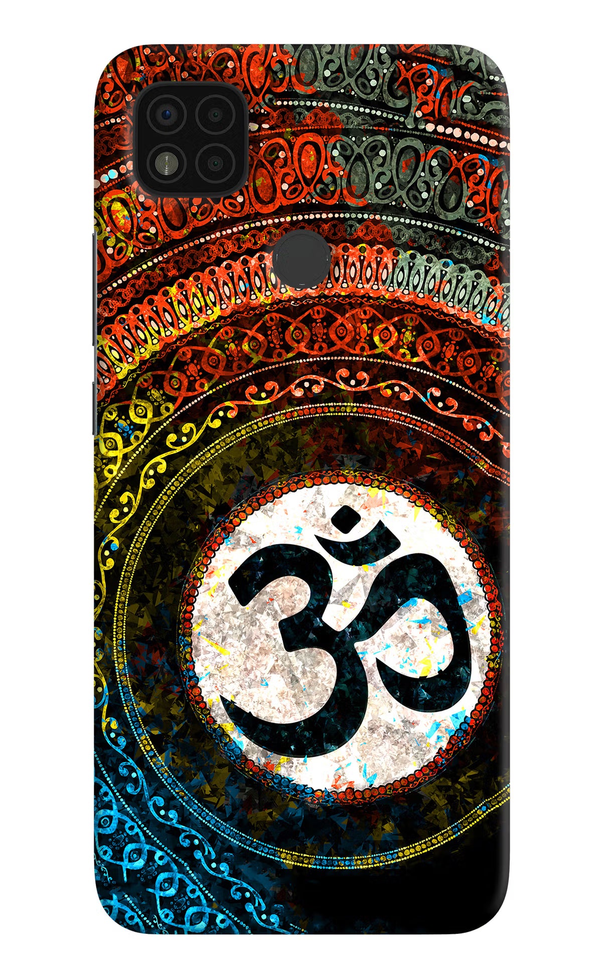 Om Cultural Poco C31 Hard Case Back Cover by Casekaro