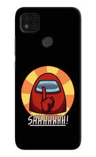 Among Us Shhh! Poco C31 Hard Case Back Cover by Casekaro
