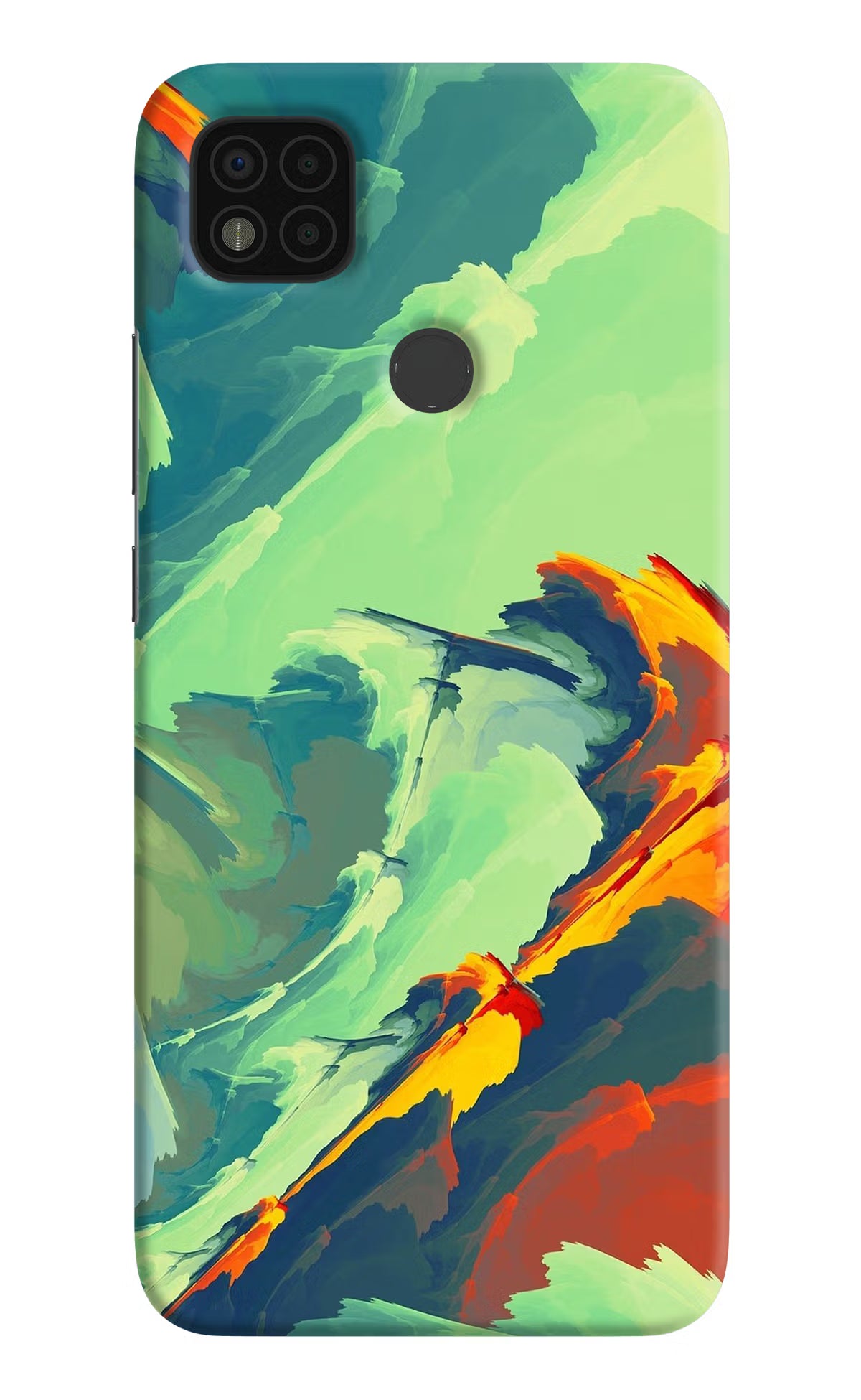 Paint Art Poco C31 Hard Case Back Cover by Casekaro
