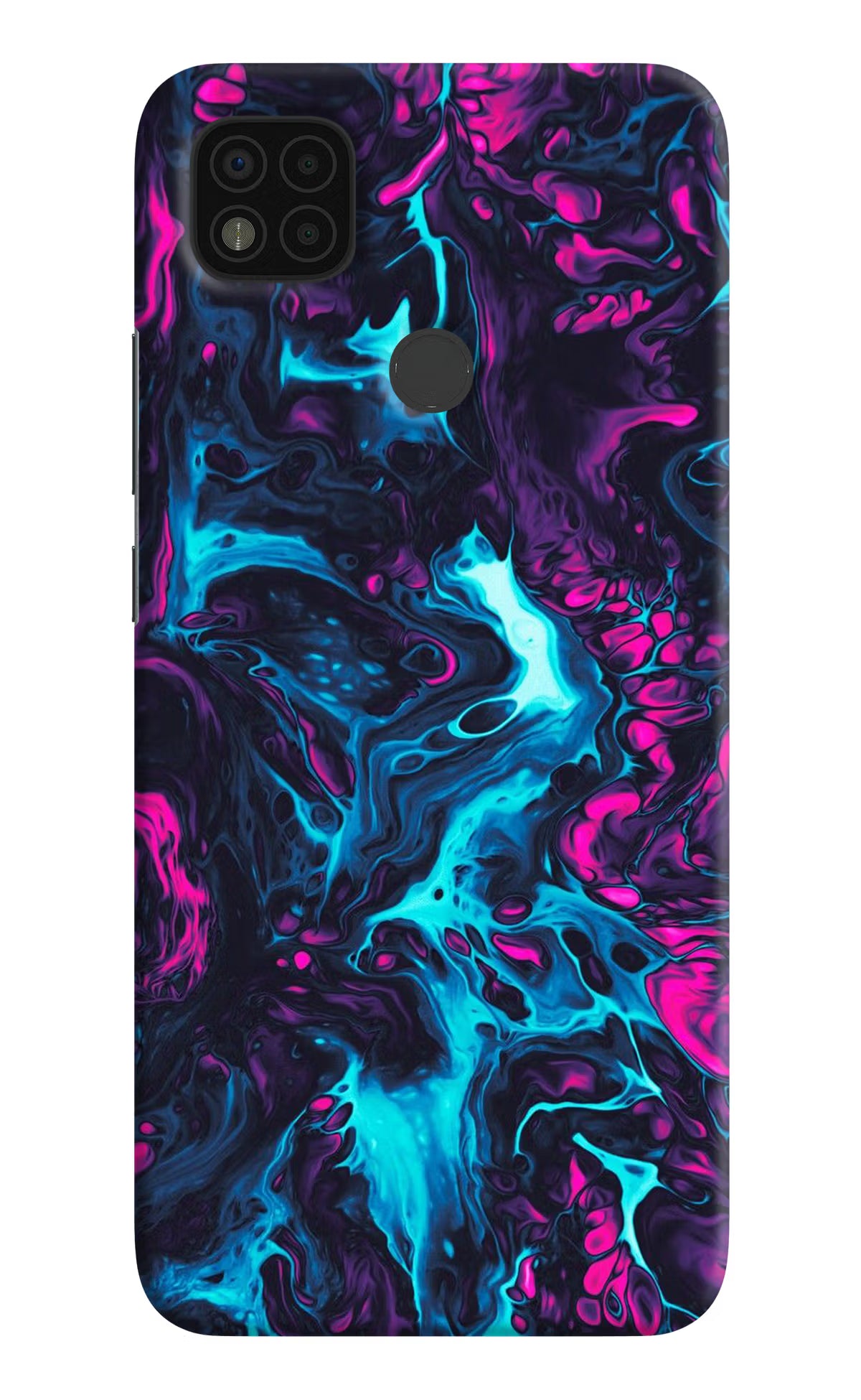 Abstract Poco C31 Hard Case Back Cover by Casekaro