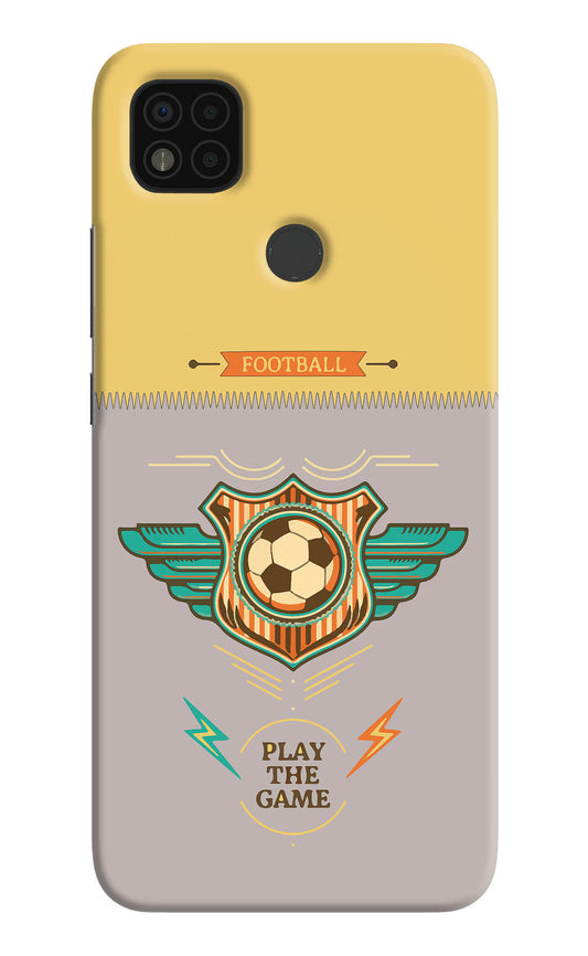 Football Poco C31 Hard Case Back Cover by Casekaro