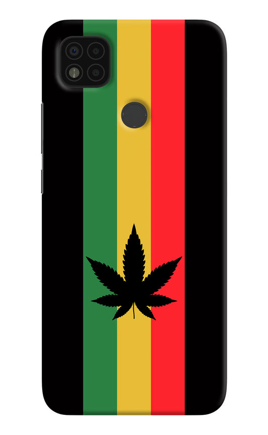 Weed Flag Poco C31 Hard Case Back Cover by Casekaro