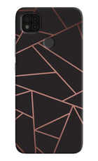 Geometric Pattern Poco C31 Hard Case Back Cover by Casekaro