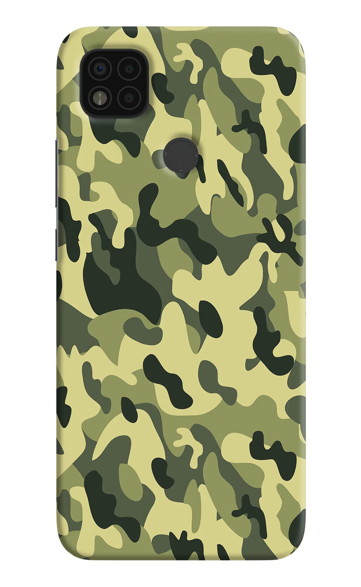 Camouflage Poco C31 Hard Case Back Cover by Casekaro