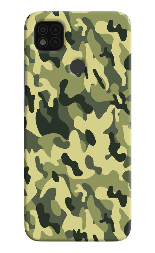 Camouflage Poco C31 Hard Case Back Cover by Casekaro