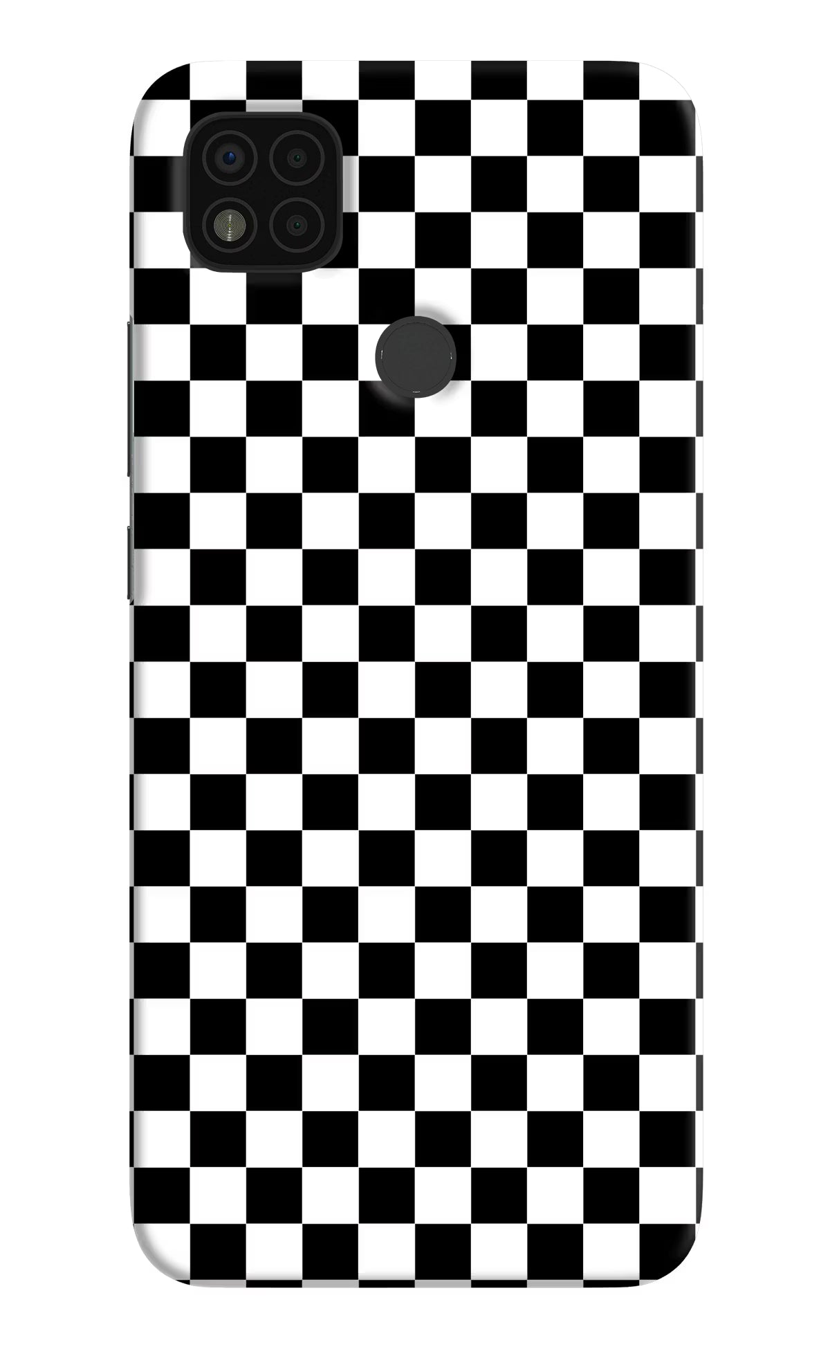 Chess Board Poco C31 Hard Case Back Cover by Casekaro