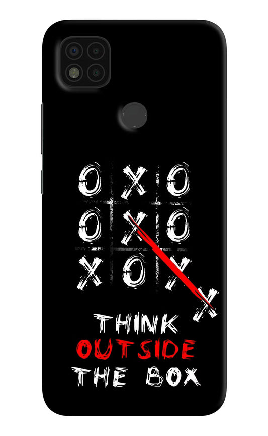 Think out of the BOX Poco C31 Hard Case Back Cover by Casekaro