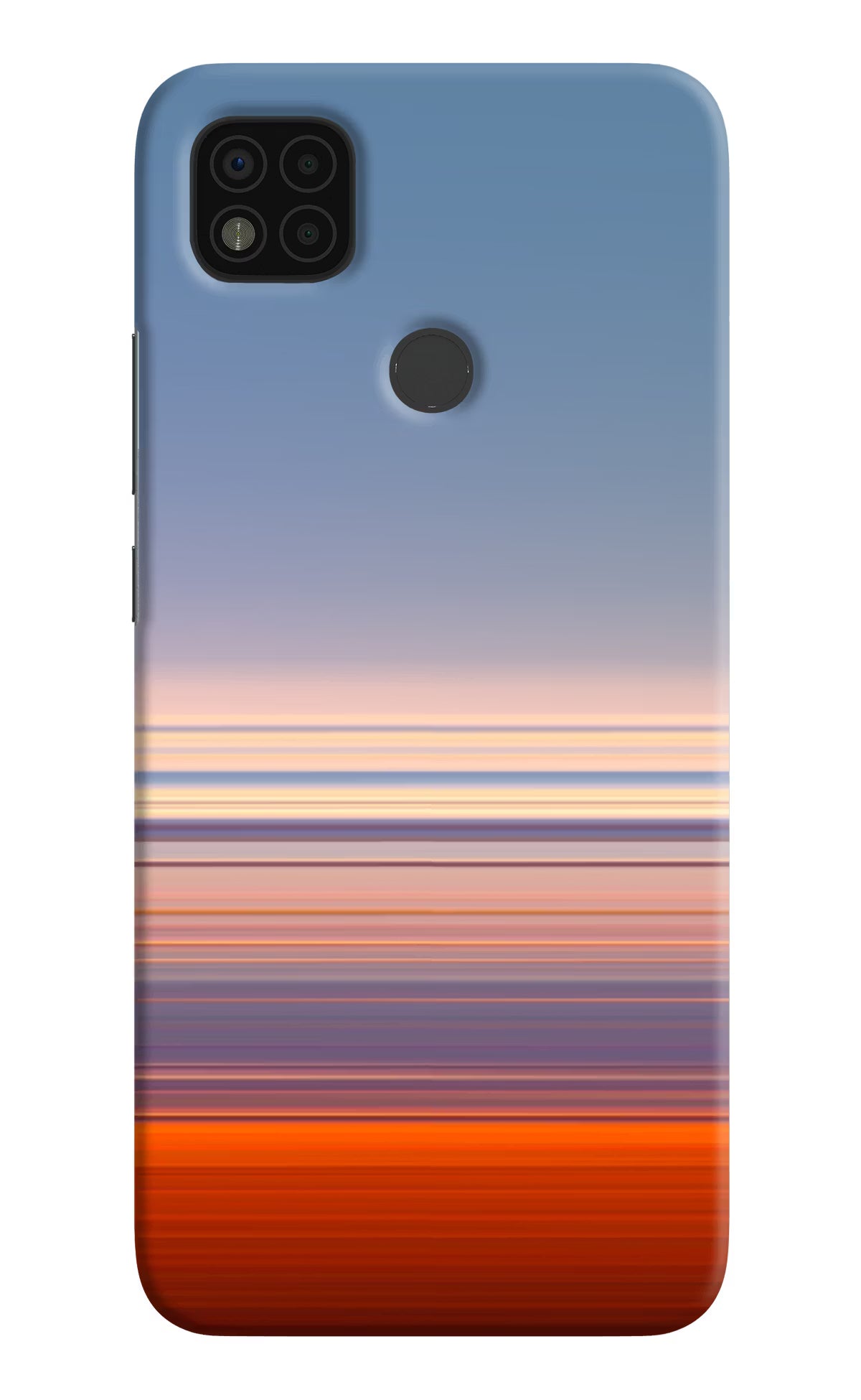 Morning Colors Poco C31 Hard Case Back Cover by Casekaro