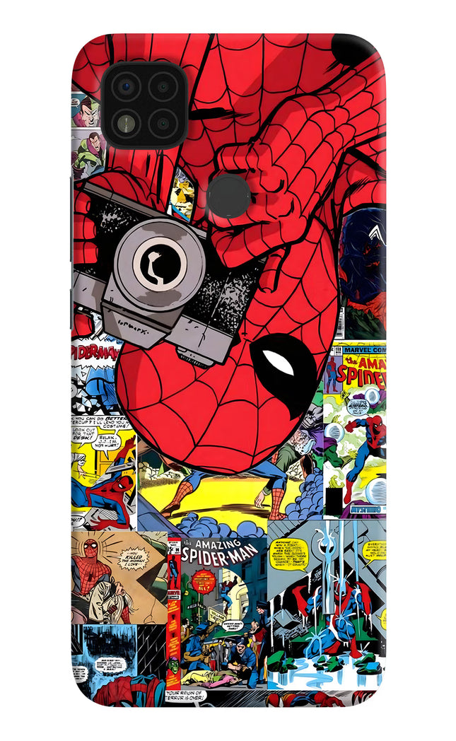 Spider Man Poco C31 Hard Case Back Cover by Casekaro