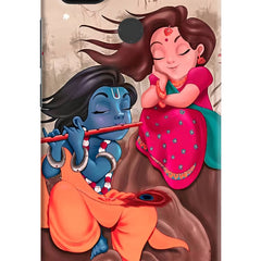 Radhe Krishna Poco C31 Hard Case Back Cover by Casekaro