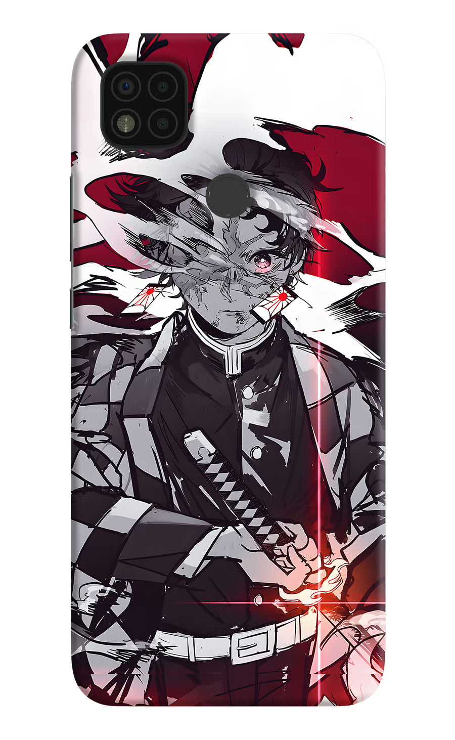 Demon Slayer Poco C31 Back Cover, Hard case