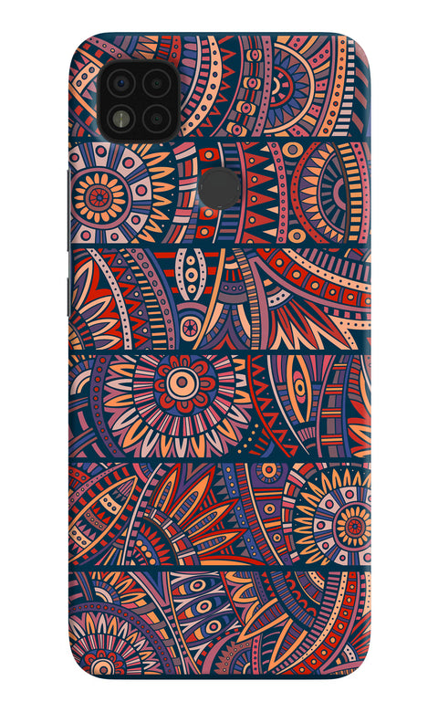 African Culture Design Poco C31 Back Cover