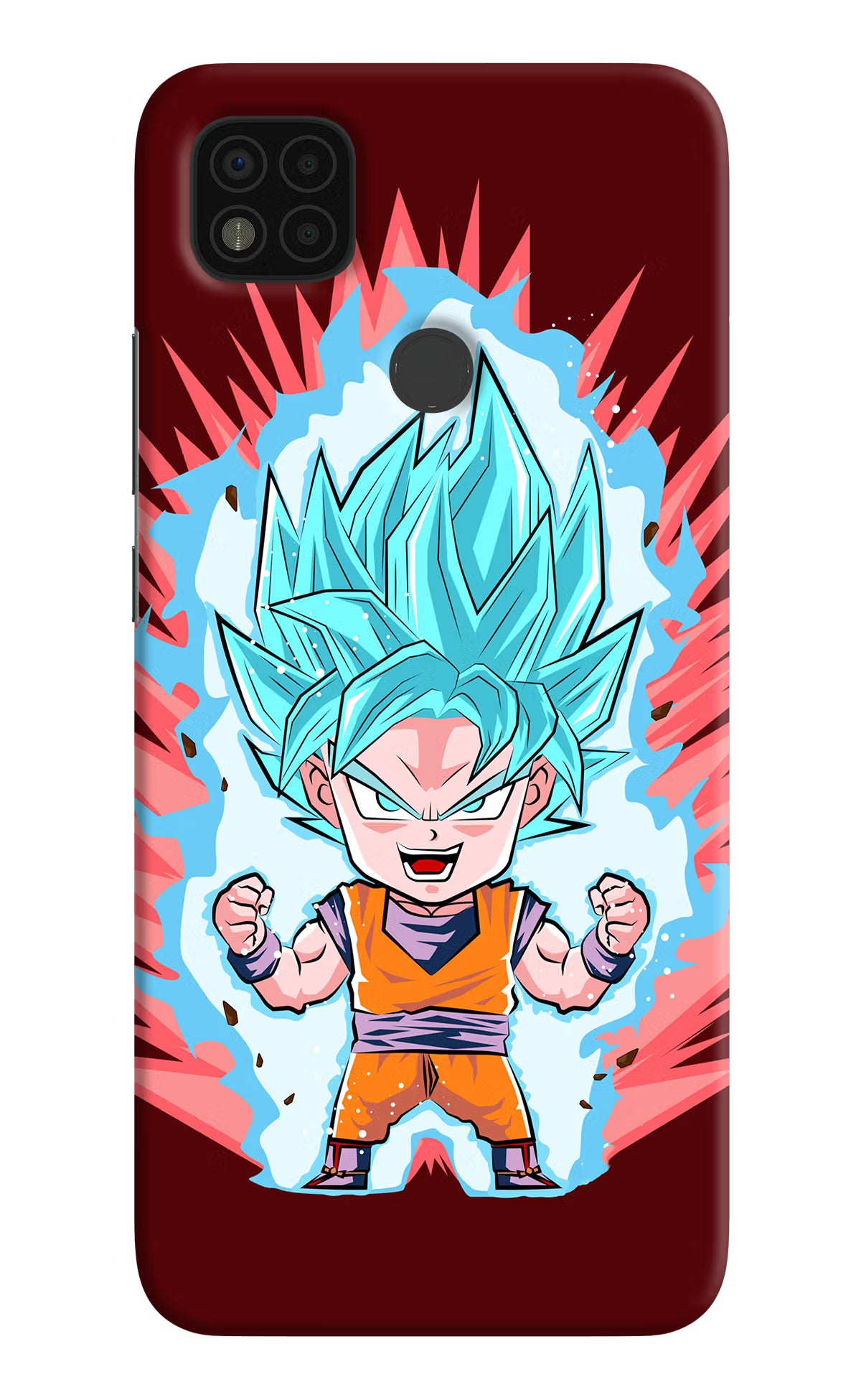 Goku Little Poco C31 Hard Case Back Cover by Casekaro