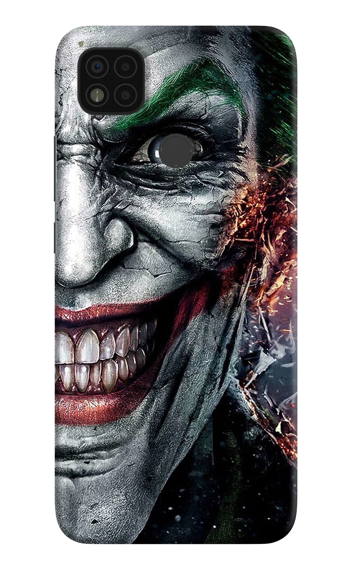 Joker Cam Poco C31 Hard Case Back Cover by Casekaro