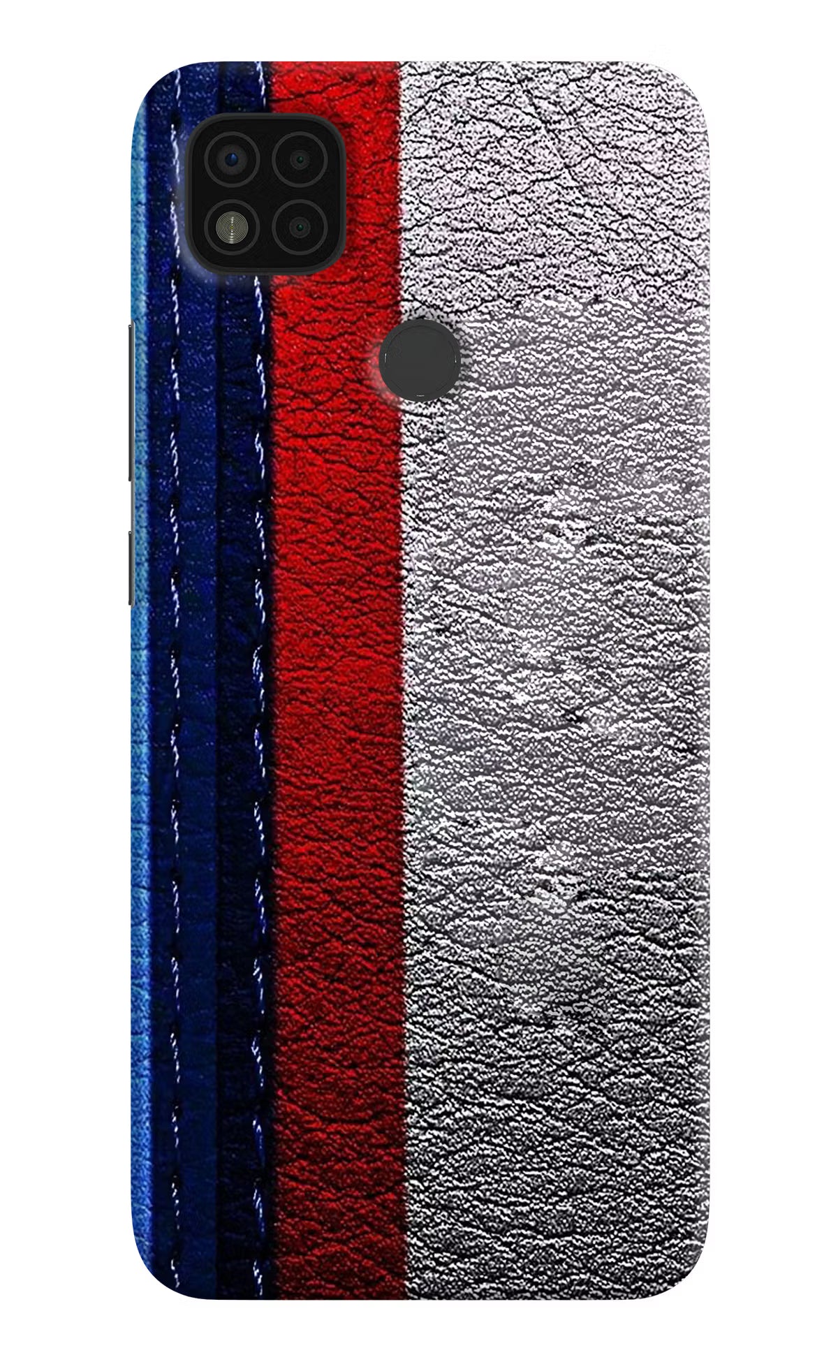 BMW Stripes Poco C31 Hard Case Back Cover by Casekaro