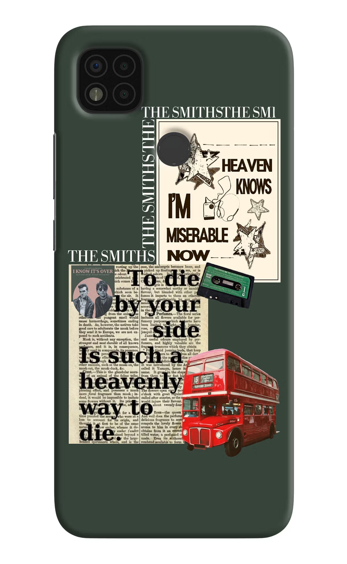 The Smiths Poco C31 Hard Case Back Cover by Casekaro