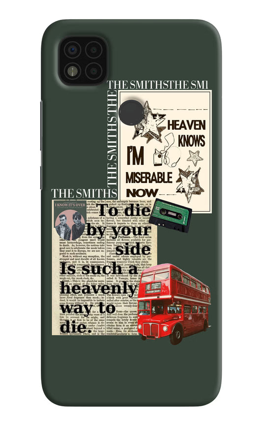 The Smiths Poco C31 Hard Case Back Cover by Casekaro