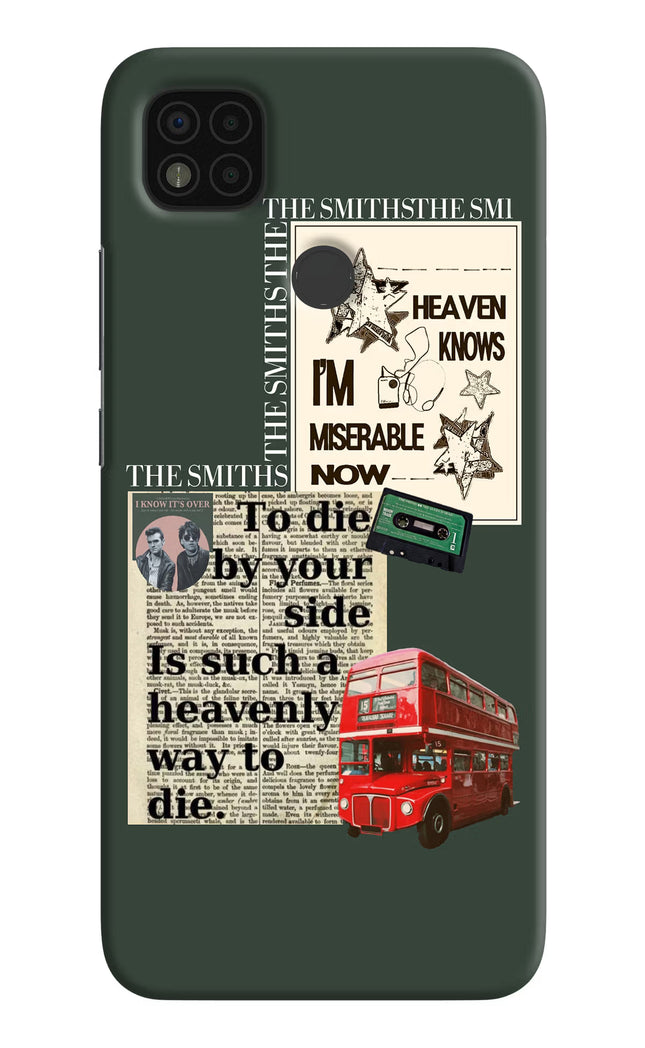 The Smiths Poco C31 Hard Case Back Cover by Casekaro