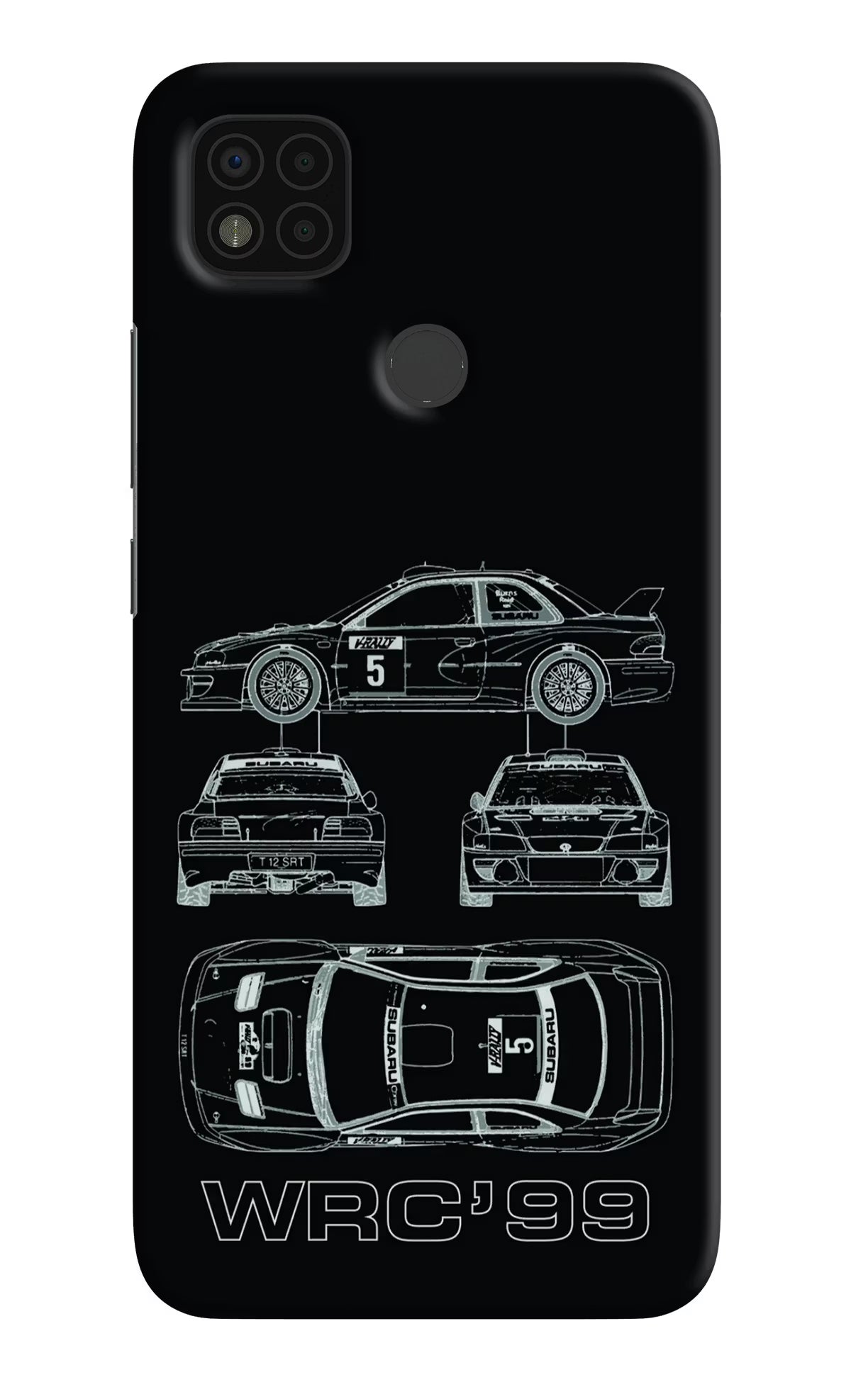 WRC'99 Poco C31 Hard Case Back Cover by Casekaro