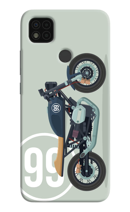 Classic Cafe Racer 99 Poco C31 Hard Case Back Cover by Casekaro