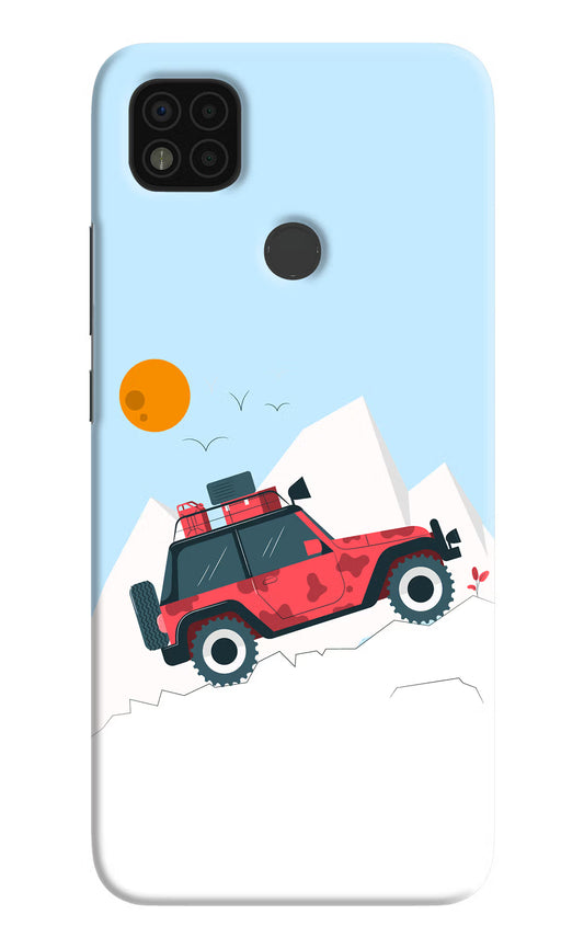 Mountain Trail Beast Poco C31 Hard Case Back Cover by Casekaro