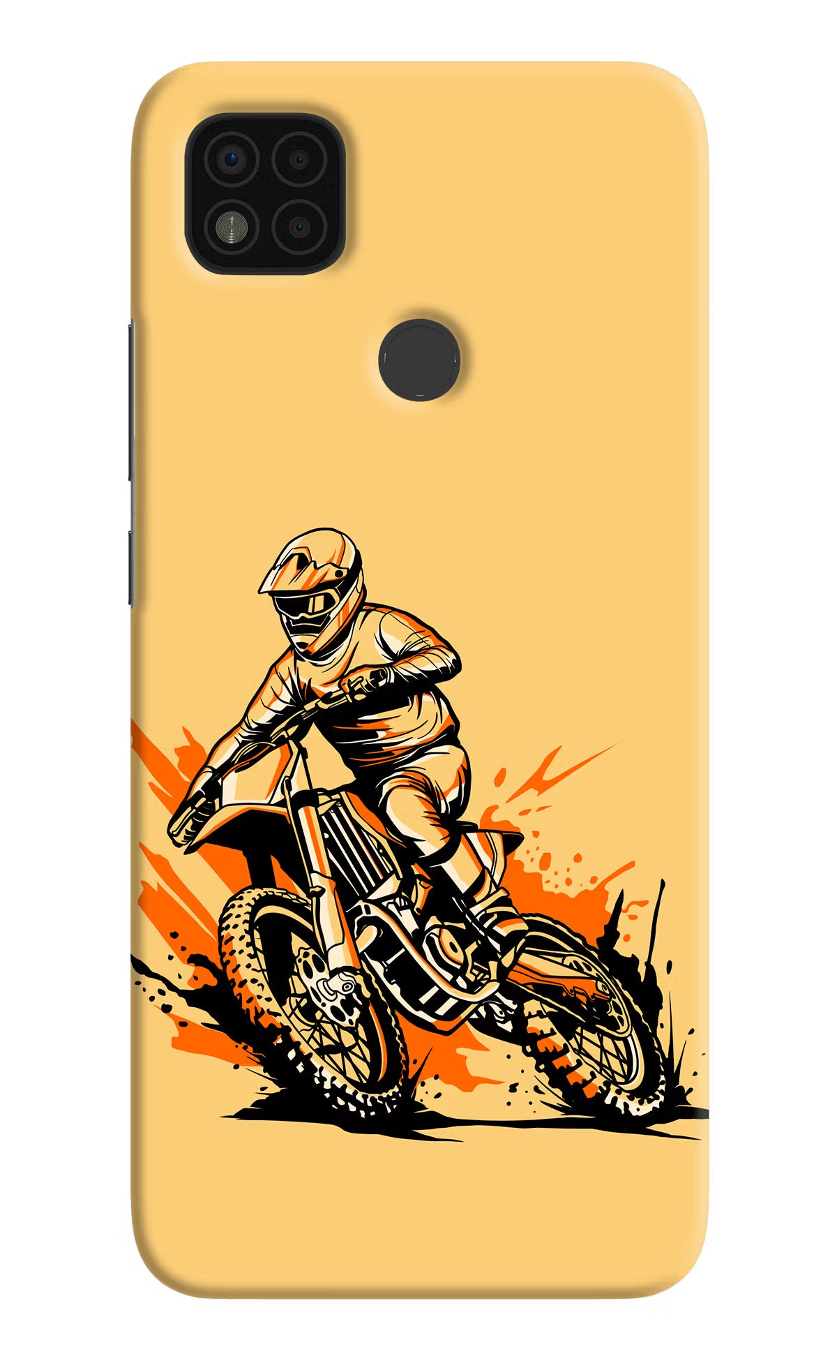 Off-Road Fury Poco C31 Hard Case Back Cover by Casekaro