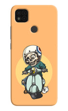 Undead Biker Poco C31 Hard Case Back Cover by Casekaro