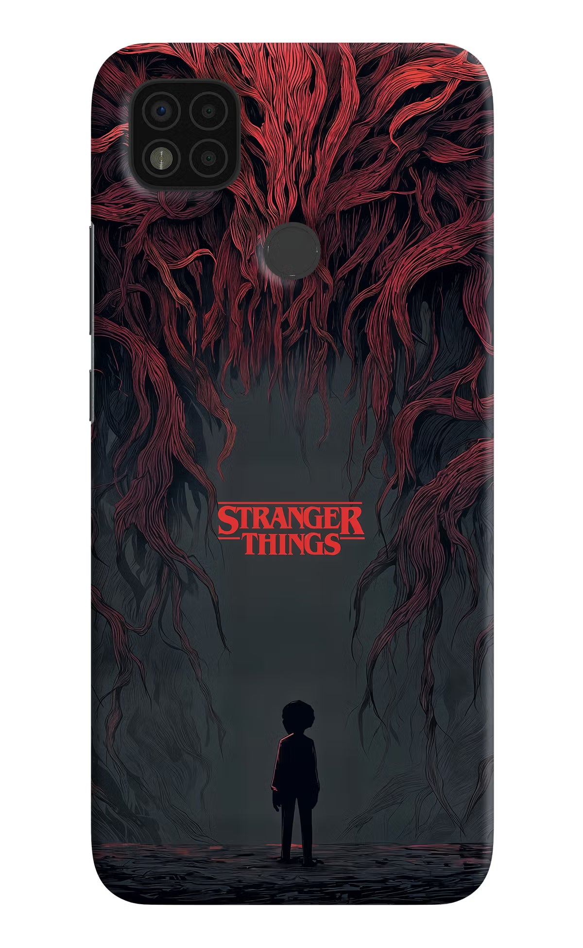 Ordinary Things Dark Side Poco C31 Hard Case Back Cover by Casekaro