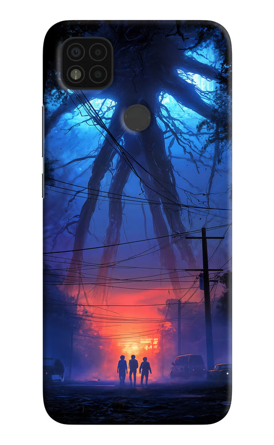 Ordinary Things Shadow Poco C31 Hard Case Back Cover by Casekaro