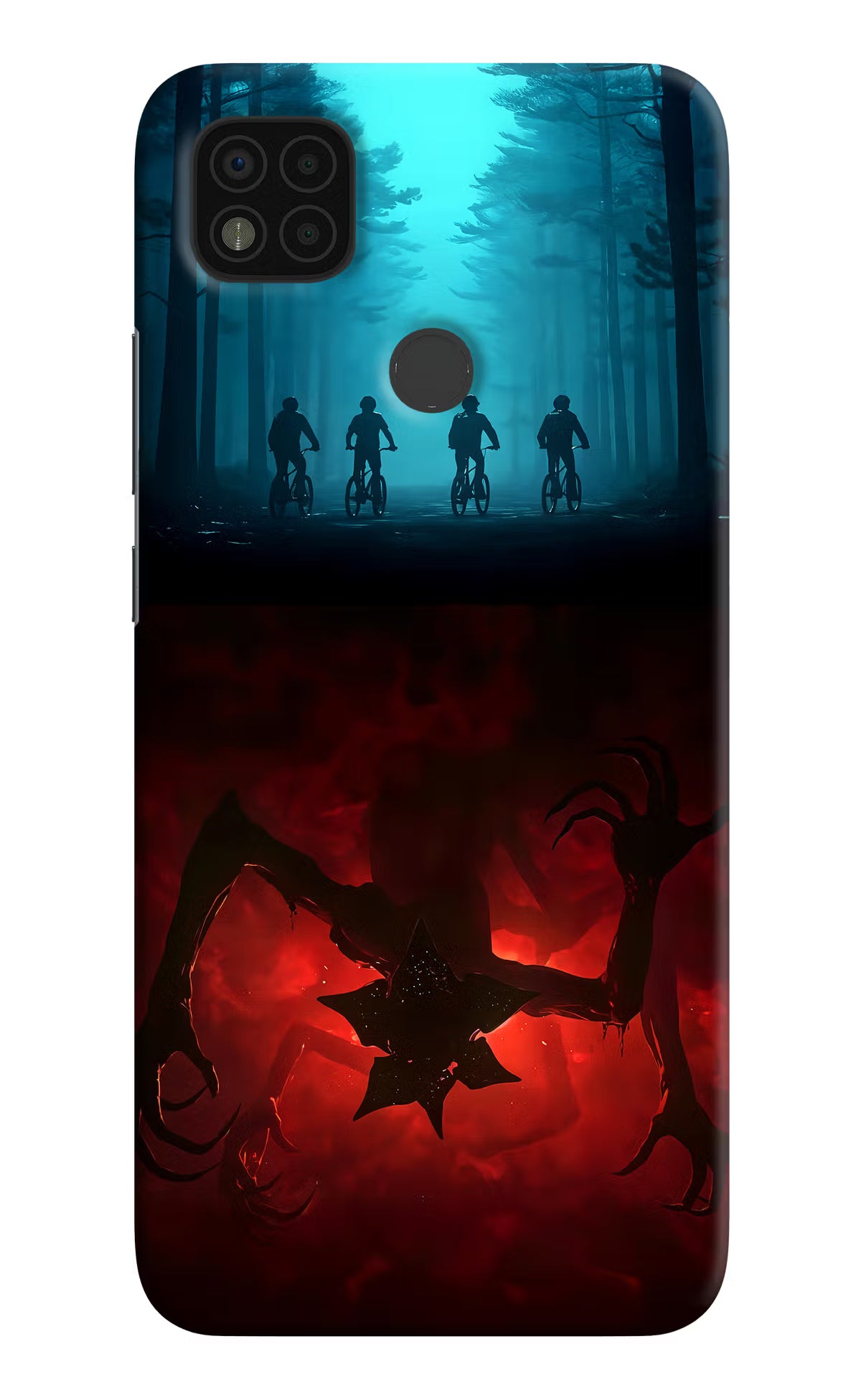 Ordinary Things Downside Up Poco C31 Hard Case Back Cover by Casekaro