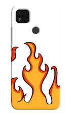 Fired Up – White Poco C31 Hard Case Back Cover by Casekaro