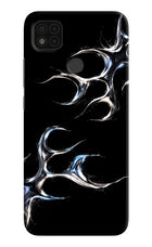 Chrome Tribal Poco C31 Hard Case Back Cover by Casekaro