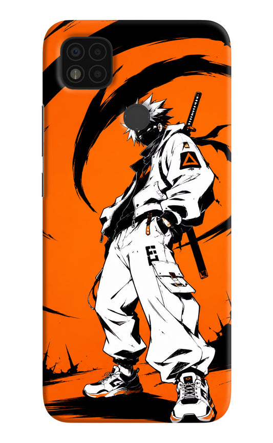 Street Samurai  Poco C31 Hard Case Back Cover by Casekaro