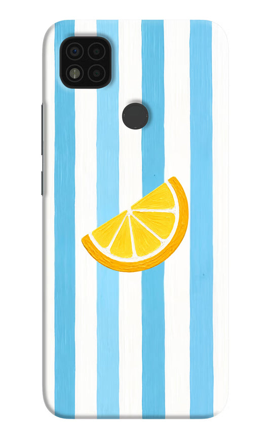 Summer Lemon Poco C31 Hard Case Back Cover by Casekaro