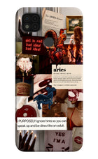 Zodiac Aries Poco C31 Hard Case Back Cover by Casekaro