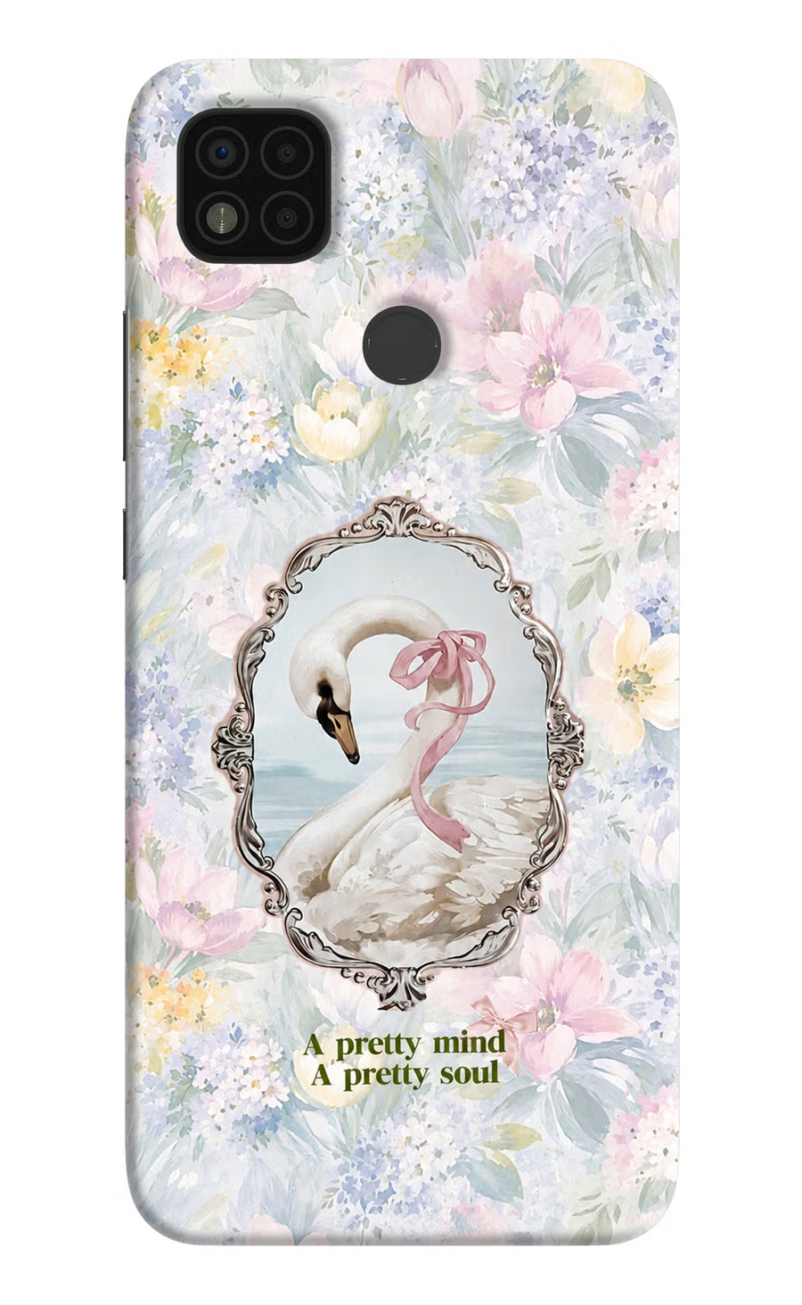 Pretty Mind Pretty Soul Poco C31 Back Cover, Hard case
