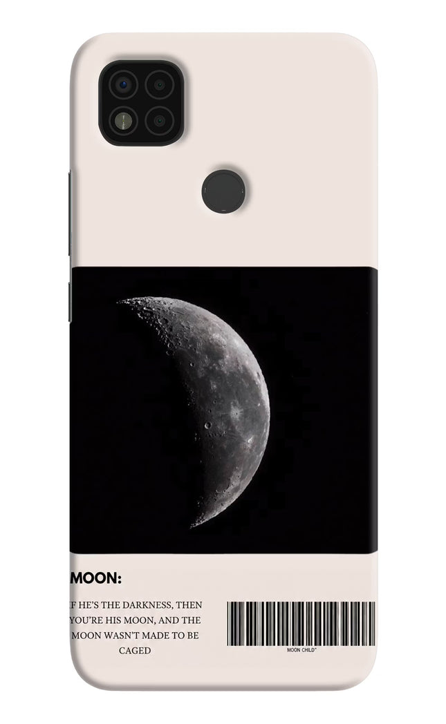 Moon Phase Poco C31 Hard Case Back Cover by Casekaro