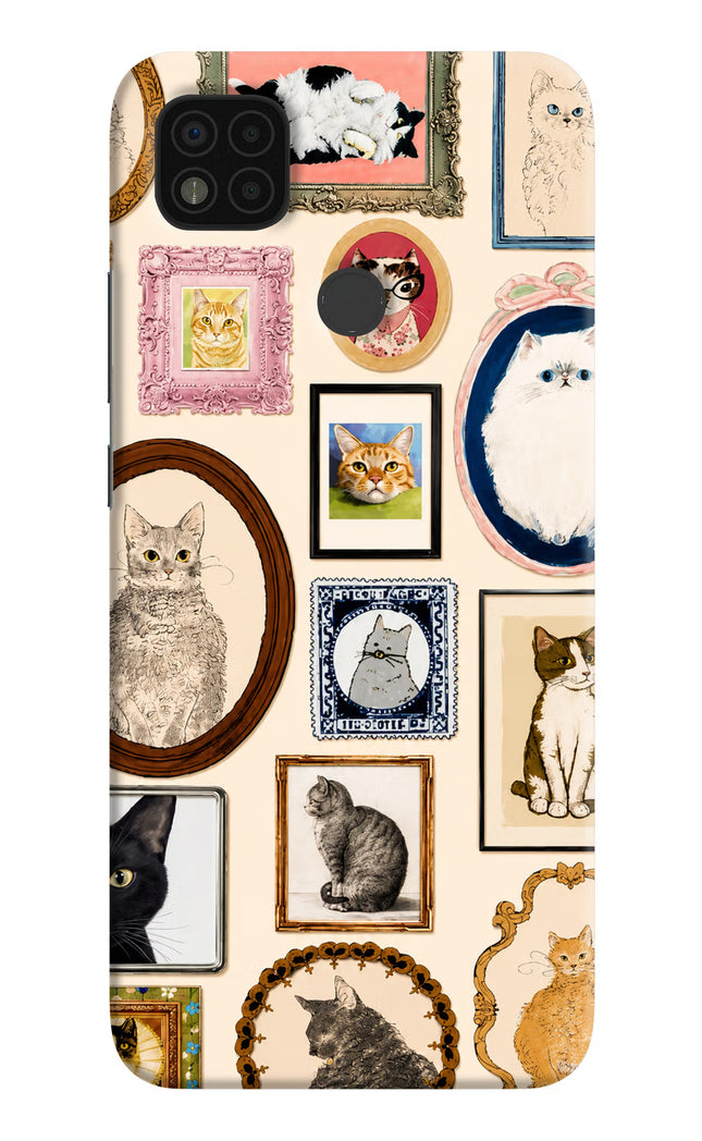 Mirror Cats Poco C31 Hard Case Back Cover by Casekaro