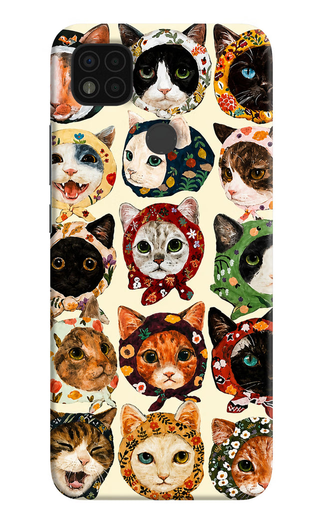 Cool Cat Poco C31 Hard Case Back Cover by Casekaro