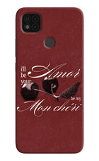 Velvet Cherry Poco C31 Hard Case Back Cover by Casekaro