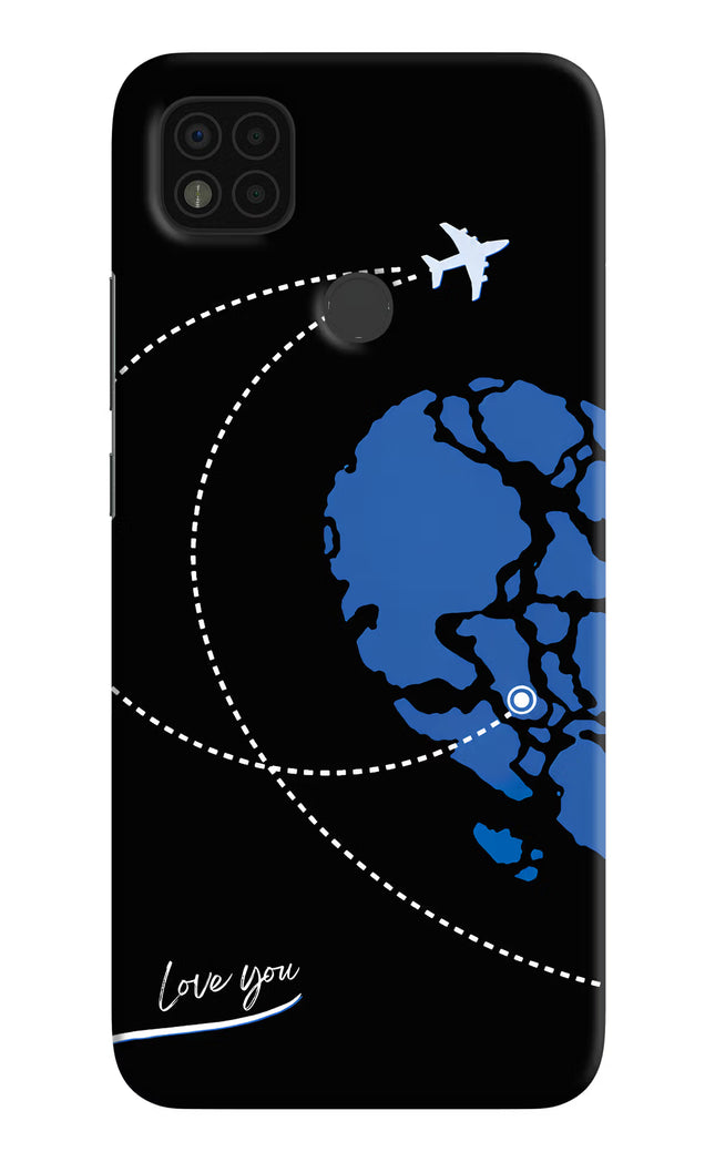 Love Orbit Poco C31 Hard Case Back Cover by Casekaro