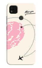 Miss Orbit Poco C31 Hard Case Back Cover by Casekaro