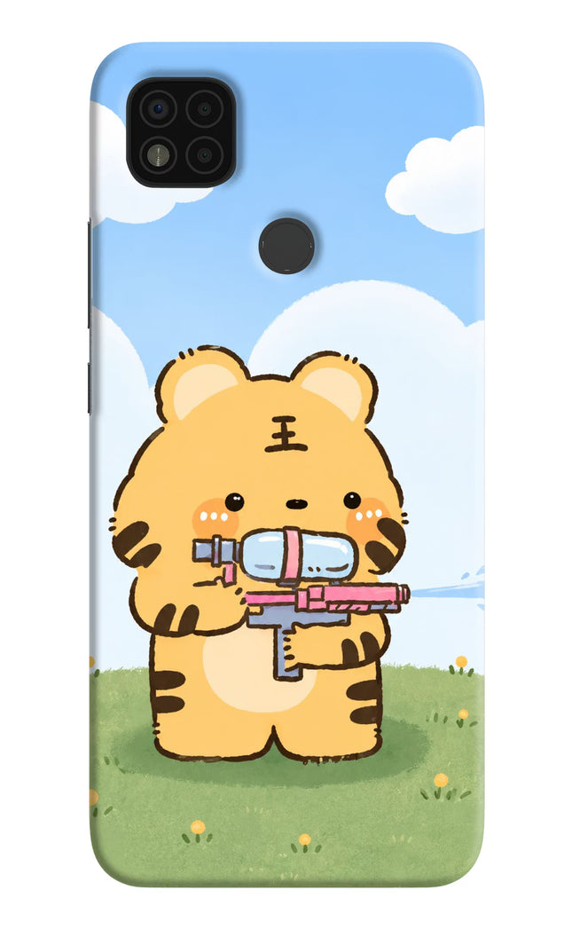 Tiger Treat Poco C31 Hard Case Back Cover by Casekaro