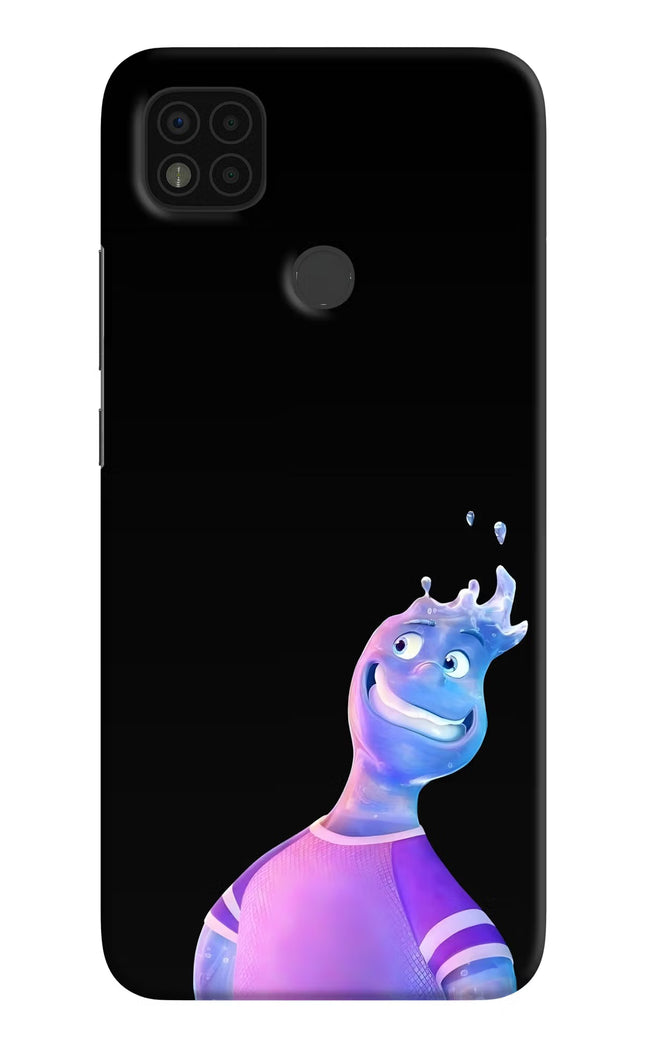 Wade Wave Poco C31 Hard Case Back Cover by Casekaro