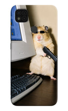 Hacker Hamster Poco C31 Hard Case Back Cover by Casekaro