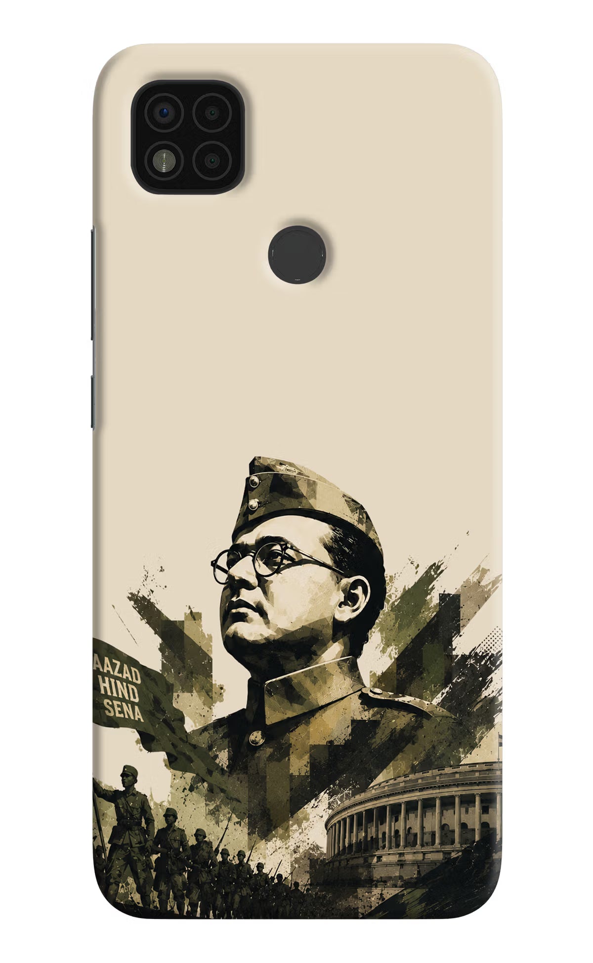 Netaji Rising Poco C31 Back Cover