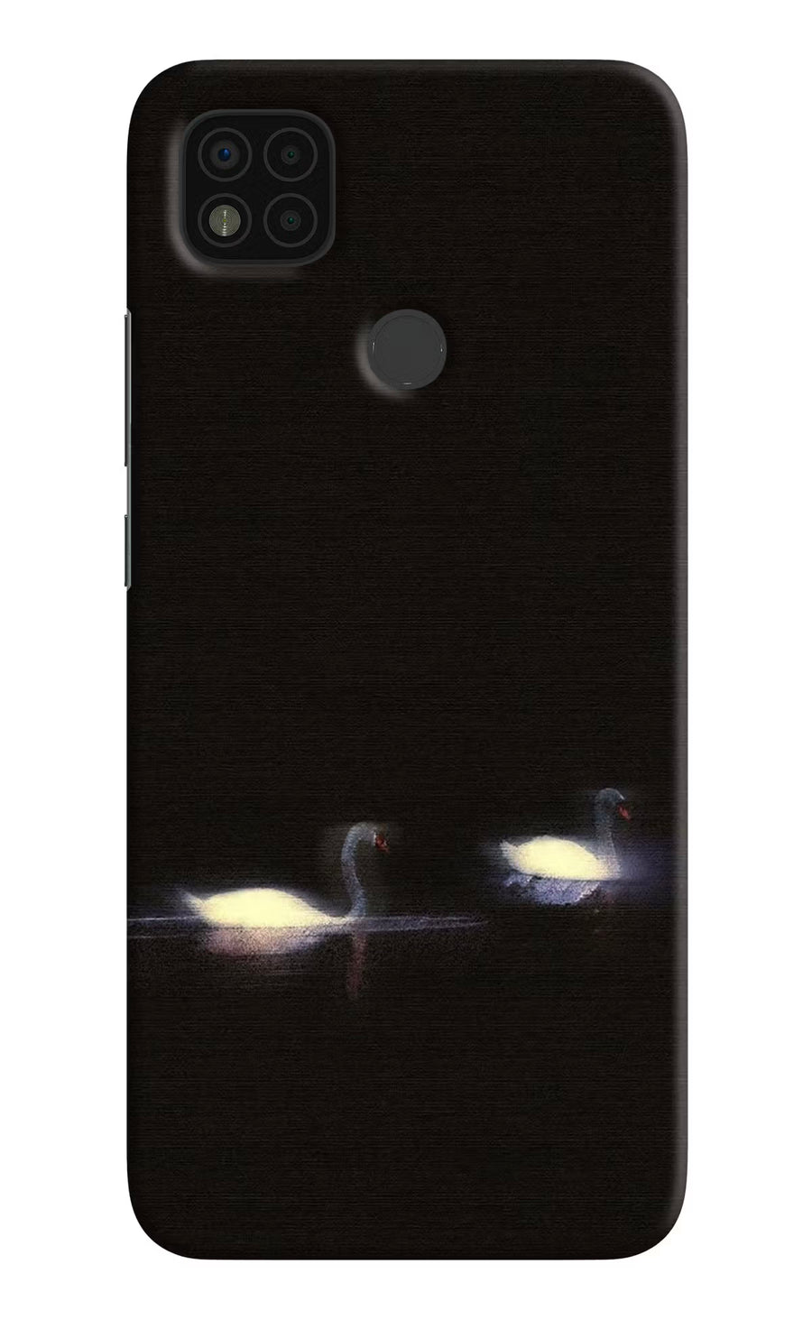 Silent Swans Poco C31 Back Cover, Hard case