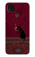 Midnight Cat Poco C31 Back Cover