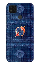Koi Blue Poco C31 Back Cover